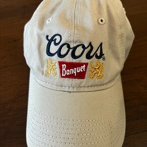 Coors Banquet Beige Cap